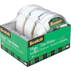 Scotch Magic Tape with Dispenser - 19mm x 32.9m - 3 Pack-Non-yellowing tape disappears when applied, and stays invisible over time