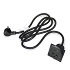 Urbann Module d'extension avec prise électrique (1) - 15A AC  pour lutrin-Noir, aluminium