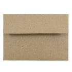 JAM Paper 4bar A1 Envelopes, 3.63 x 5 1/8, Brown Kraft Paper Bag Recycled, 250 Pack (LEKR900SFH)-Brown Kraft paper bag recycled envelope