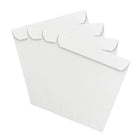 JAM Paper 11.5 x 11. 5 Square Envelopes, White, 25 Pack (3992321)-Closure: Gum