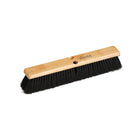 Vileda 18" Tampico Fill Broom Head, Medium Sweep, Brown/Black-Pushbroom head