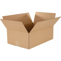 Staples Multi-Depth Corrugated Boxes - 18" L x 12" W x 6" H - 25 Pack-Bundle Quantity: 25 boxes per bundle