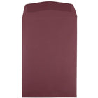 JAM Paper 6 x 9 Open End Catalog Envelopes, Burgundy, 100 Pack (51285795)-Size: 6" x 9"