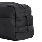 Gry Mattr Toiletry Bag - Black-Large zippered main compartment