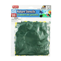 Pochoirs Roylco Nature, paquet de 20-Un excellent ensemble de pochoirs pour les enfants créatifs !