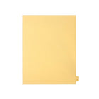 Mark Maker Legal Exhibit Index Tab Buff Single Tabs, 1/26h Cut, Letter Size, No Holes, Letter Z, 25 Pack-Buff Single Tabs, 1/26th Cut