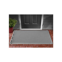 WeatherTech OutdoorMat Door Mat for Home and Business, 30" x 60", Grey-High quality out door mat featuring cones to remove debris from your footwear