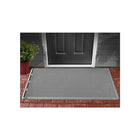 WeatherTech Tapis de porte OutdoorMatMC pour la maison et le bureau, 30 x 60 po, gris-Tapis de porte haute qualité avec cônes pour retirer les débris de vos chaussures