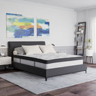 Flash Furniture - Matelas Capri Comfortable avec mousse de 12 pouces et à ressorts ensachés, grand en boîte-13