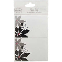 JAM Paper Name Tag Gift Label Stickers, 2.25 x 3.5, Flowers, 96 Pack (2167213411g)-Size: 2-1/4"(h) x 3-1/2"(w)