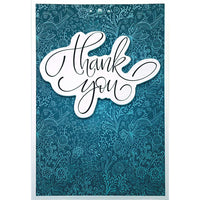 Rosedale Gold 5 1/2" x 8" Greeting Cards/Envelopes - 6 Pack-Card shop quality greeting cards.
