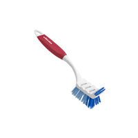 Vileda Powerfibres Dish and Sink Brush-Bristles rinse completely clean under the tap, for easy and thorough rinsing of food and dirt, helping to keep the brush fresh and clean