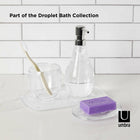 Umbra Droplet Amenity Tray - Acrilic - Clear - 3 Pack-3 Pack