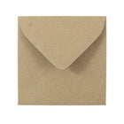 JAM Paper 3.125 x 3.125 Mini Square Envelopes, Brown Kraft Paper Bag Recycled, 1000 Pack (52797687B)-Brown