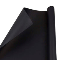 JAM Paper Gift Wrapping Paper, Matte Black, 3 Pack (277013526g)-With over 21 solid colours to choose from, your gifts can be a rainbow of colours