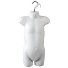 Eddie's Child Hanging Forms - Hard Plastic - White - 3 Pack (155746-3)-Half body form