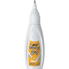 BIC - Stylo correcteur liquide Wite-Out 2 en 1-Blanc