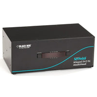 Black Box KV2404A ServSwitch Wizard Dual-Link DVI Quad-Head with USB True Emulation-Desktop KVM Switch