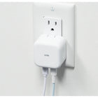 LOGiiX Power Plus 35W Duo Wall Charger - White-Fast charge a single device up to 35W or share output with 2 devices