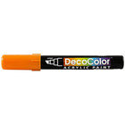 Marvy Uchida Chisel-Tip Acrylic Paint Marker - Orange - 2 Pack-Quantity: 2 per pack