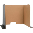Flipside Computer Lab Privacy Screen, Small, 22" x 20" x 20", 3 Pack-Measure 62" wide x 22.5" high x 0.125" overall with middle panel 22" wide x 22.5" high and side panels 20" wide x 22.5" high.