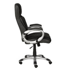 Brassex - Chaise de bureau executif Isaac, gris-Accoudoirs incurvés et mécanisme d’inclinaison pratique favorisant un bon alignement