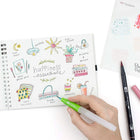 Tombow Water Brush - Assorted - 3 Pack-Fill with water to blend or add ink or dye