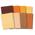 Roylco 11" x 8 1/2" Skin Tone Craft Paper, 144 Pack (R-15233)-Skin tone