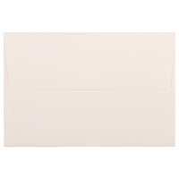 JAM Paper A8 Invitation Envelopes, 5.5 x 8.125 Strathmore Natural White Pinstripe, 1000 Pack (191213B)-Natural white