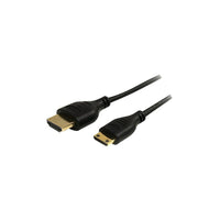 StarTech 3' Slim High Speed Hdmi To Mini Hdmi Male/Male Hdmi Cable With Ethernet-HDMI cable supports resolutions up to 4k x 2k