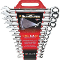 Gearwrench - Wrench Set - Combination - 13 Pieces - Imperial-No. of Pieces 13