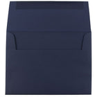 JAM Paper A6 Invitation Envelopes, 4.75 x 6.5, Navy Blue, 100 Pack (LEBA667g)-Size: A6 (4 3/4" x 6-1/2")
