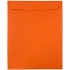 JAM Paper Open End Catalog Coloured Envelopes - 9" x 12" - Orange Recycled - 25 Pack -Colour: Orange