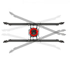 North Bayou T5520 Back to Back Ceiling TV Mount for 32" to 55" TV-Material: Aluminum Alloy