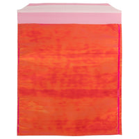 JAM Paper Enveloppes à ouv. côté court en alum. à fermeture pelez et scellez, 6 1/4x7 7/8 po, rouge iridescent, paq/100-Rouge iridescent