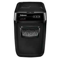 Fellowes AutoMax 200M 200-Sheet Micro Cut Auto Feed Shredder-Micro-Cut shredder that can be easily integrated into any small office or home office environment