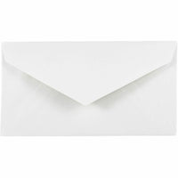 JAM Paper Monarch Commercial Envelopes - 3 7/8" x 7 1/2" - White - 100 Pack-Colour: White 