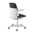 Humanscale Path Task Chair - Gray Frame/Graphite Ecoknit-Integrated ergonomic support with a customizable aesthetic to fit any work environment, whether in-office or at home