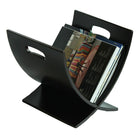 Oceanstar M1170 Contemporary Wooden Magazine Rack, Espresso-Contemporary Style