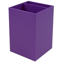 JAM Paper Plastic Pen Holder, Purple (341PU)-Colour: Purple