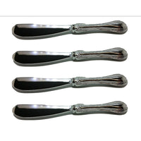Elegance Silver-Plate Rim Pate Knifes Set-Elegance Silver-Plated Pate Knifes set with Rim Design adds the utmost in elegance to every occasion.