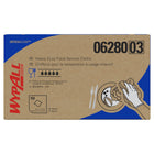 WypAll - Chiffons de restauration Critical Clean ultra-robustes avec traitement antimicrobien - 12 po x 23,4 po - Blanc -150 feuilles pliées en quatre/boîte -Pliés en quart de qualité supérieure