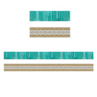 Teacher Created Resources Shabby Chic Double-Sided Border, 36 Pack-Create fresh looks for bulletin boards, windows, walls, and class projects with borders and trimmers