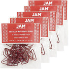 Jam PaperMD – Trombones croisés, rouge, 75/paquet-Rouge