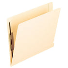 Pendaflex Reinforced Manila End-Tab Folders - Letter Size - 50 Pack-Two 2" fasteners hold papers in place
