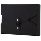 JAM Paper Kraft Chipboard Portfolio, Button and String Tie Closure, 5.5 x 8.5 x 1, Black, 2 Sets of 5 (3036blackg)-Dimensions: 5 1/2" x 8 1/2" x 1" video