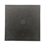Ashlin Yorkshire Coaster Set Of 8 Coaster with Box, Black-OPTION : white top stitching (minimum 50 piece order required). OPTION : custom colours (minimum 100 pieces order required)