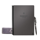 Rocketbook Fusion Smart Reusable Notebook – Executive Size – 21 Sheets – Deep Space Grey-No more wasting paper - this environmentally friendly 42 page notebook has 7 different page styles for planning, listing, goal setting, note-taking, sketching, and sharing big ideas