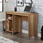 Sauder 43"W Dover Edge Desk - Timber Oak- Finished on all sides for versatile placement in any room of your home