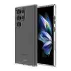 AXS - Crystal Shield etui fabrique avec du plastique recycle pour Samsung Galaxy S23 Ultra - Transparent-Design minimaliste offrant une protection contre les chutes de 6 pieds